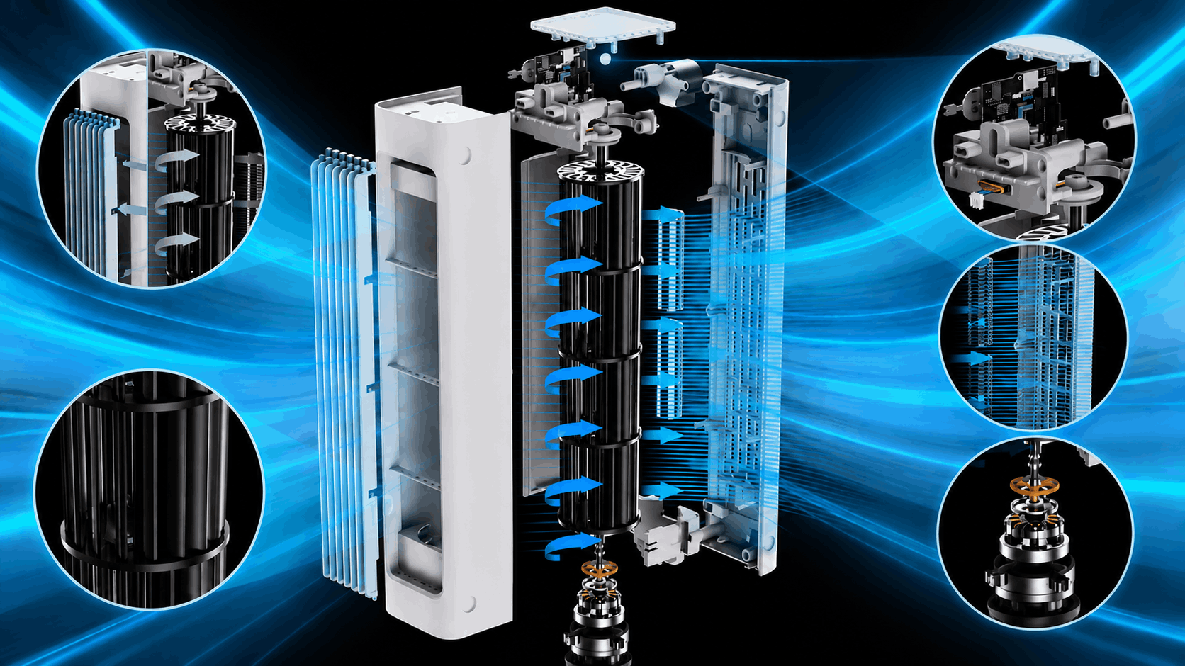 Qinux BreezaMax Portable AC Features