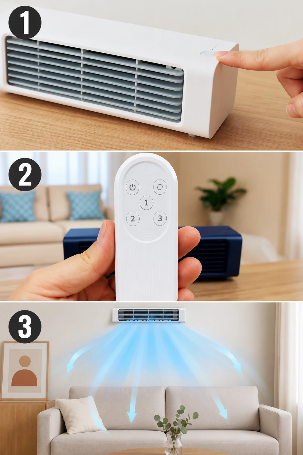 How to use BreezaMax Portable AC